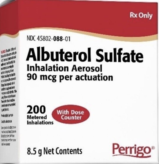 Albuterol sulfate (Proair) 90 mcg inhaler 8.5 g