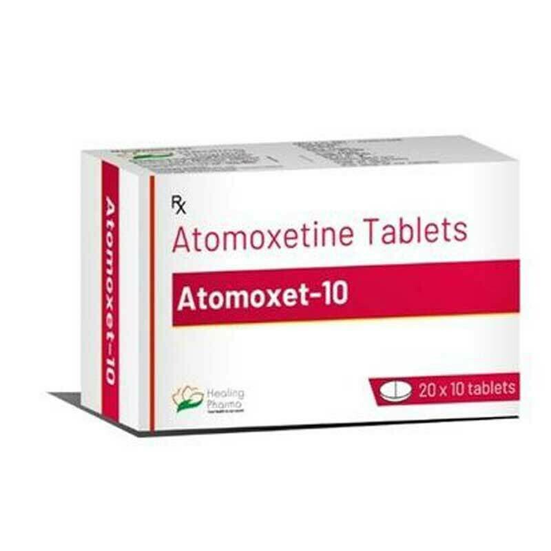 30 Atomoxetine 10 mg (Strattera) Capsules