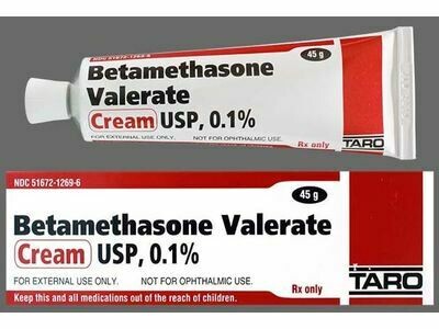 15G Betamethasone Valerate 0.1% cream (Valisone)