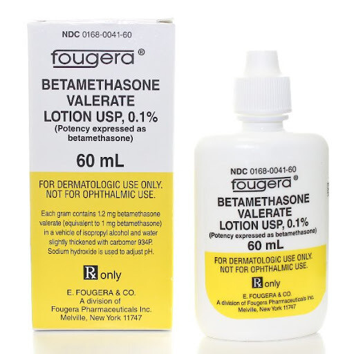 60ML Betamethasone Valerate 0.1% lotion (Valisone)