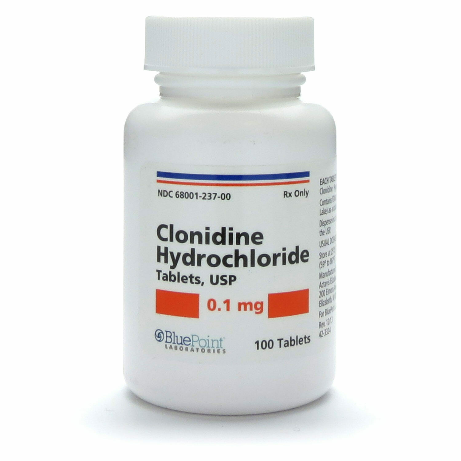 Clonidine 0.1 mg (Catapres)