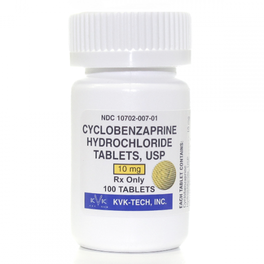 Cyclobenzaprine 10 mg (Flexeril) Tablet