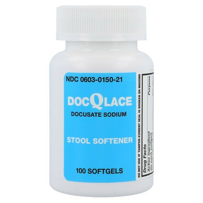 100 Stool Softener(Docusate Sodium) 100mg Capsule