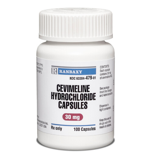 Cevimeline 30 mg (Evoxac)