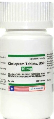 90 Citalopram (Celexa) 10 mg Tablets