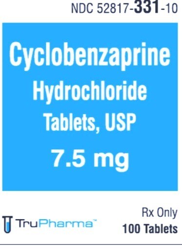 Cyclobenzaprine 7.5 mg (Flexeril)