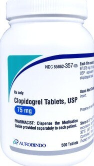 90 Clopidogrel (Plavix) 75mg Tablets
