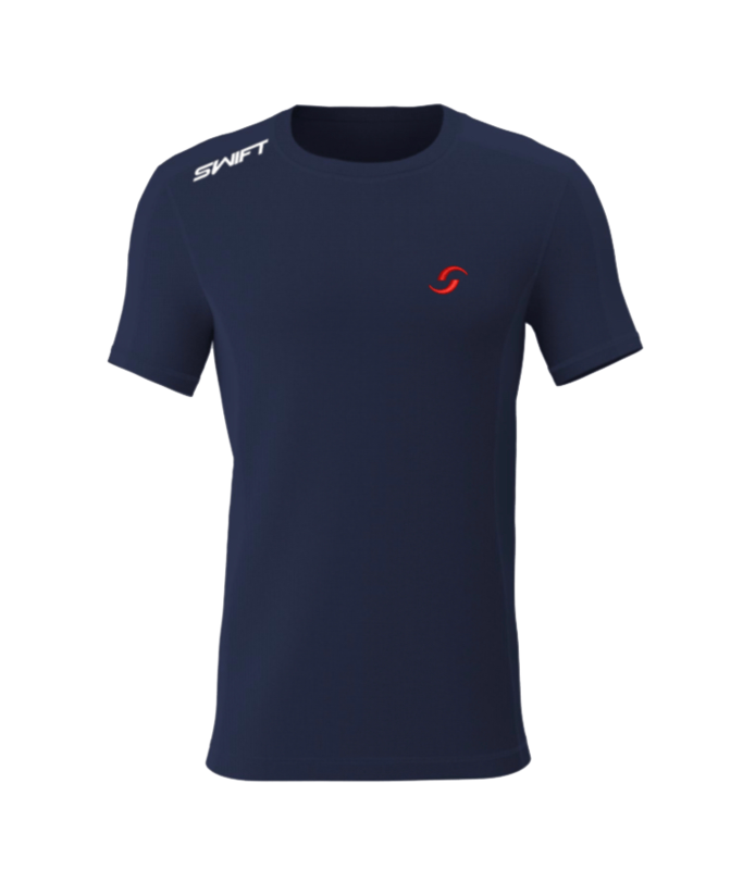 SWIFT CREW NECK NAVY SMALL LOGO