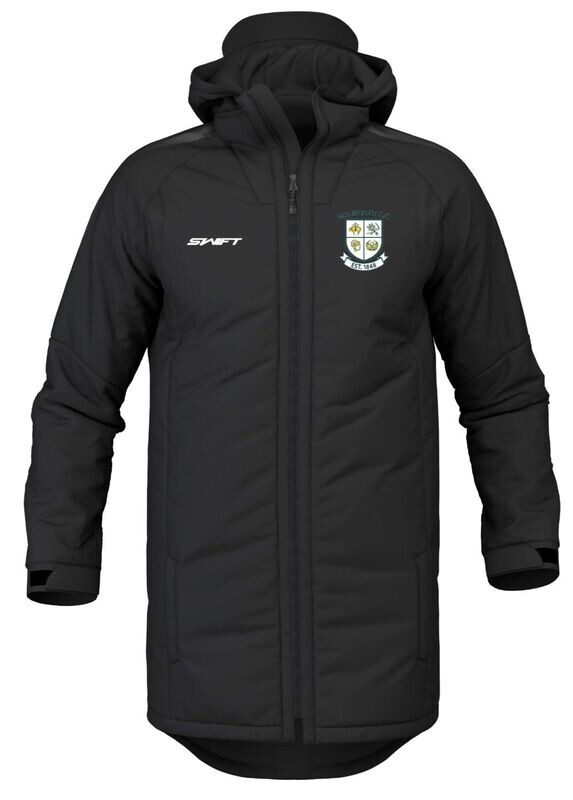 Holmfirth CC (Adult) Pro Three Quarter Coat Black