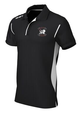 Ashbrow CC Polo Shirt BLACK/WHI