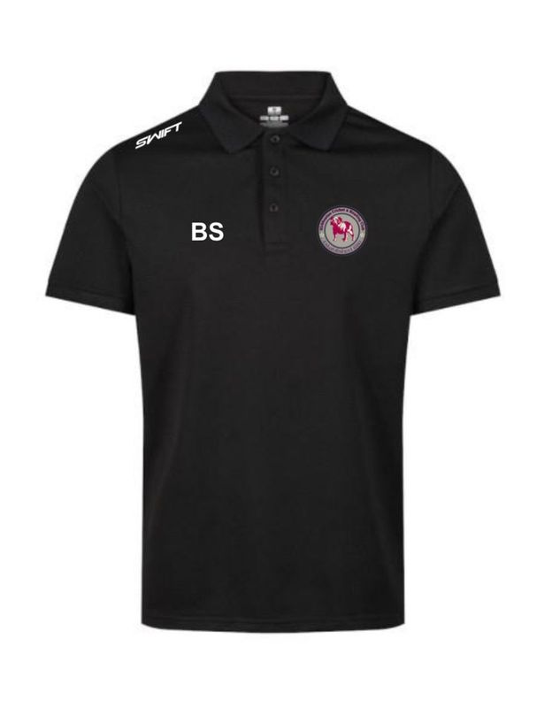 Kirkheaton cc Polo Shirt Navy/Sky
