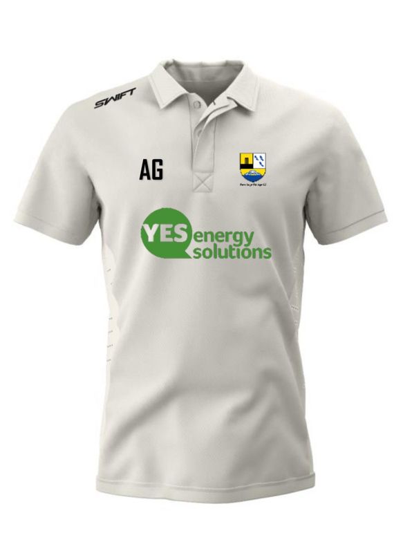 Armitage Bridge CC (ADULT)  Playing Shirt, Front Sponsor, Back sponsor & Sleeve Sponsor
