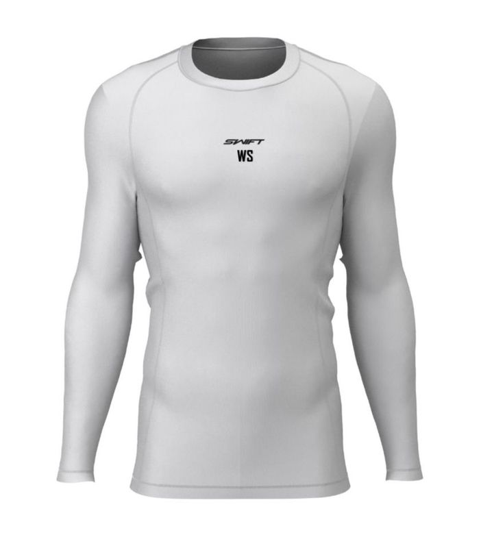 BASELAYER LONG SLEEVED WHITE