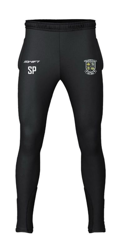 Holmfirth CC (Junior) Skinny Training Pants Black