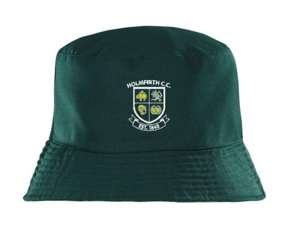 Holmfirth CC (adult) Bottle Green Bucket Hat
