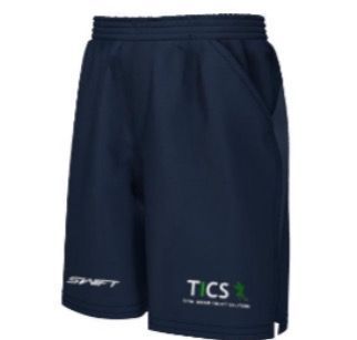 TICS (ADULT) Navy Shorts