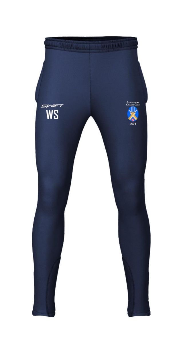 Almondbury  CC (Adult) Skinny Training Pants Navy