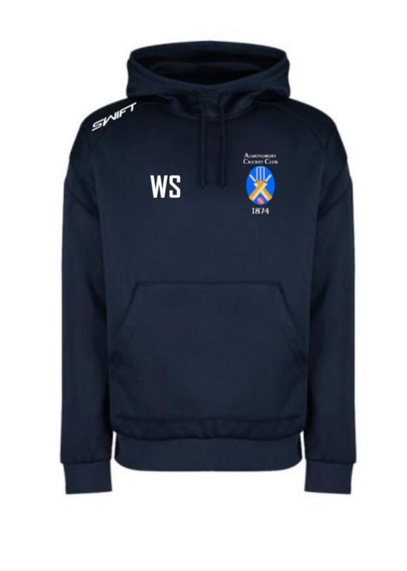 Almondbury  CC (Adult) Navy Hoodie (ALMONDBURYCC on the back)