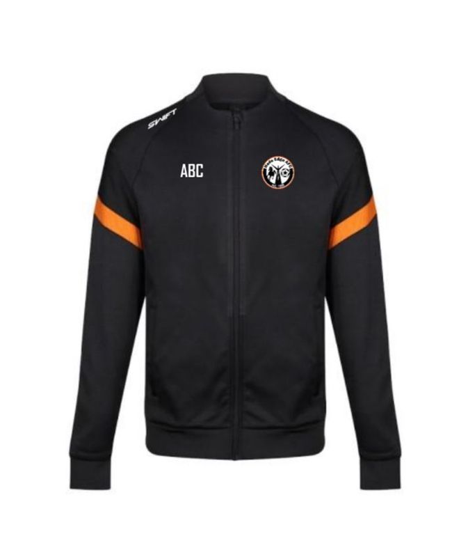 Hade Edge Junior Full zip track top Blk