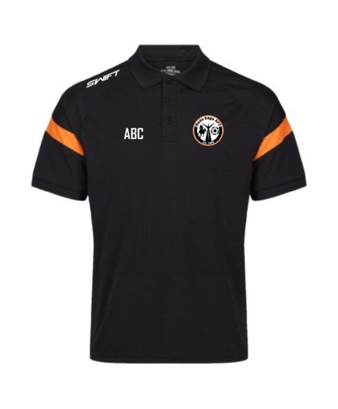 Hade Edge AFC (ADULT) Club Polo Shirt Blk