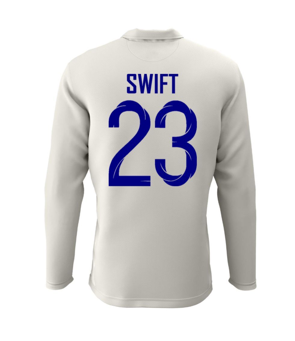 CHURCH EATON CC  (Adult) long sleeved Playing Shirt c/w Name & Squad Numbers