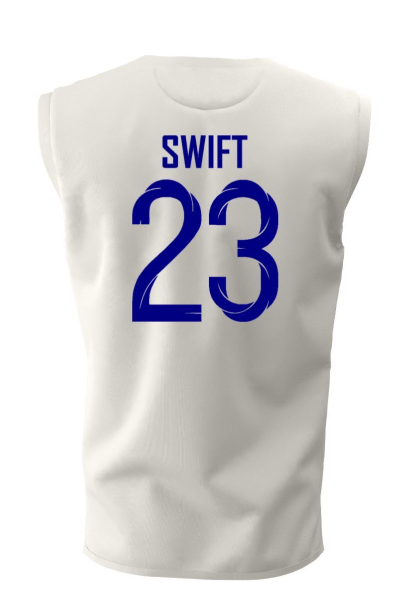 CHURCH EATON CC (Adult) Slipover c/w Name & Squad Numbers CHURCH EATON CC (Adult) Slipover c/w Name & Squad Numbers