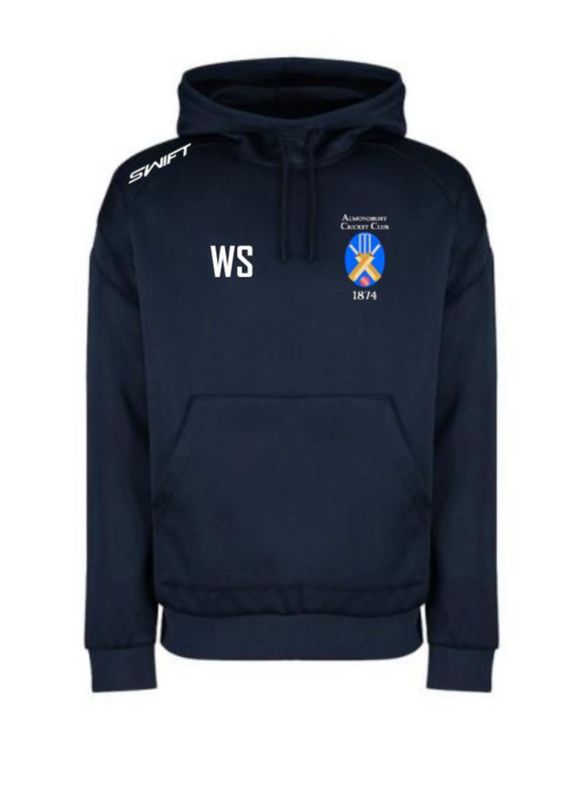 Almondbury  CC (Adult) Navy Hoodie (ALMONDBURYCC on the back)