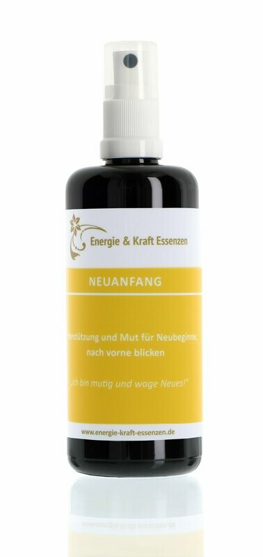 NEUANFANG - Ich bin mutig und wage Neues! 100ml NEUANFANG - Ich bin mutig und wage Neues! 100ml