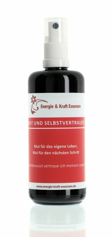 MUT UND SELBSTVERTRAUEN - Selbstbewusst vertraue ich meinem Leben! 100ml MUT UND SELBSTVERTRAUEN - Selbstbewusst vertraue ich meinem Leben! 100ml