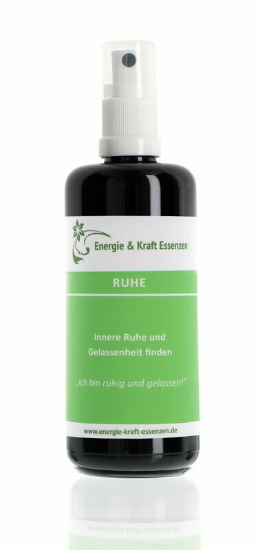 RUHE - Ich bin ruhig und gelassen! 100ml