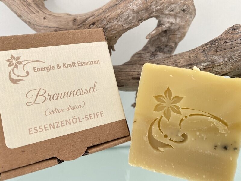BRENNNESSEL Essenzenöl-Seife, 60g BRENNNESSEL Essenzenöl-Seife, 60g