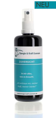 ZUVERSICHT - Ich vertraue mir, meiner Kraft, meiner Stärke! 100ml ZUVERSICHT - Ich vertraue mir, meiner Kraft, meiner Stärke! 100ml