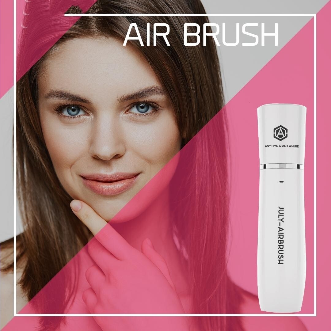 جهاز  لتوزيع منتجات الوجه بعناية July airbrush