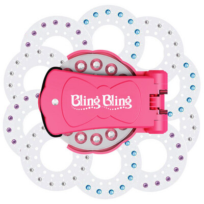 أداة ستيكر كرستال تزيين الشعر bling