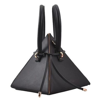 Triangle bag - Women handbag - Black 