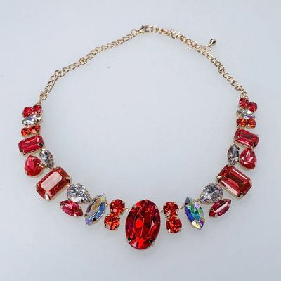 Women Necklace - Red