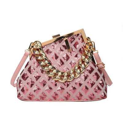 Shiny clutch - Pink