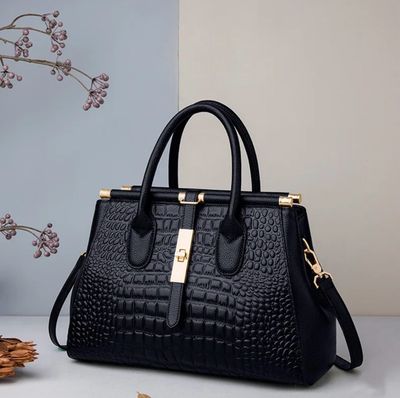 Women Handbag - Black 