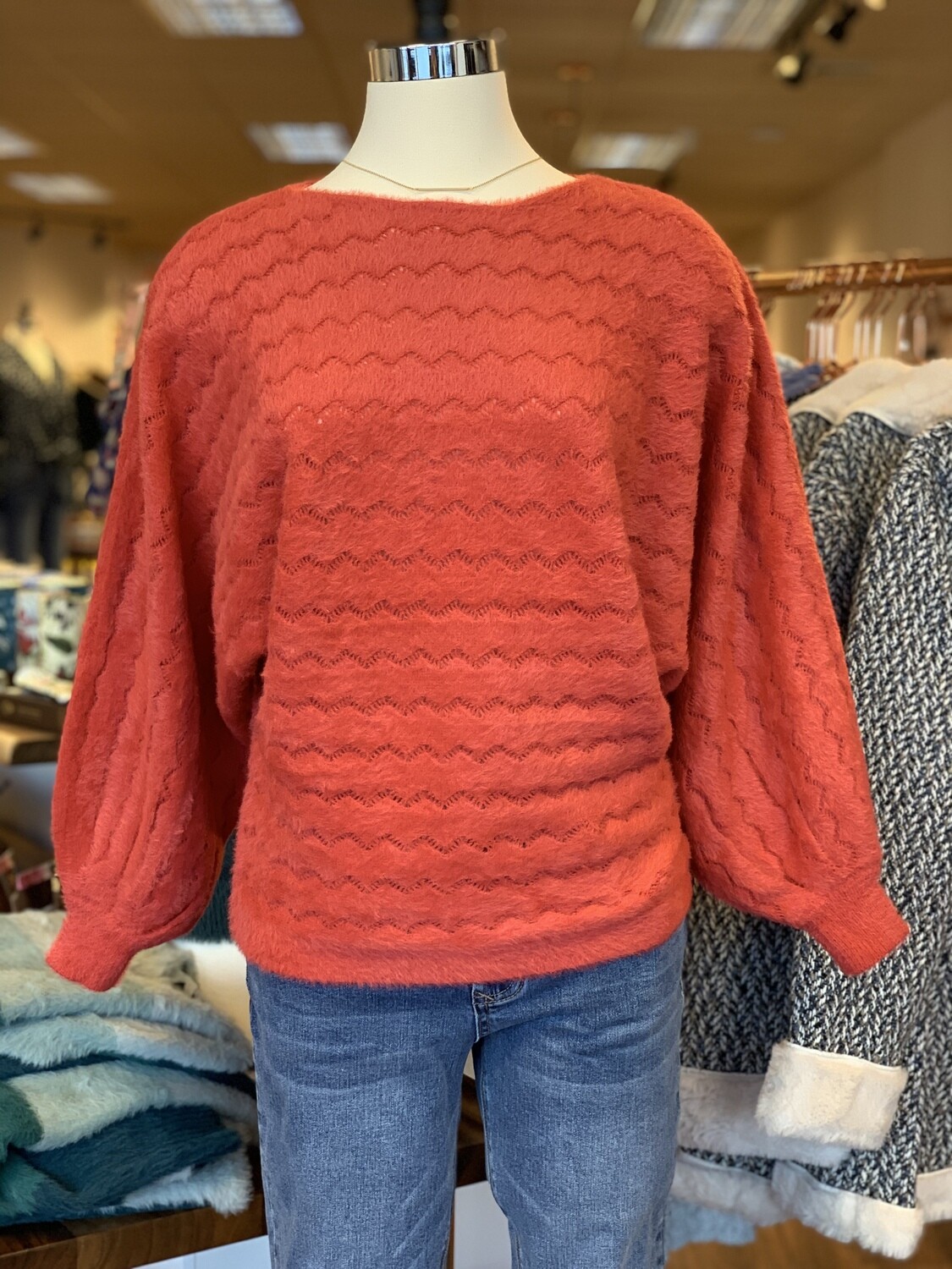 Brick Sweater 