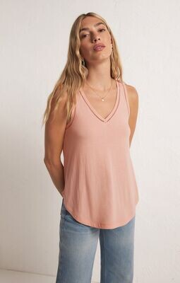 Lace Tank Rose
