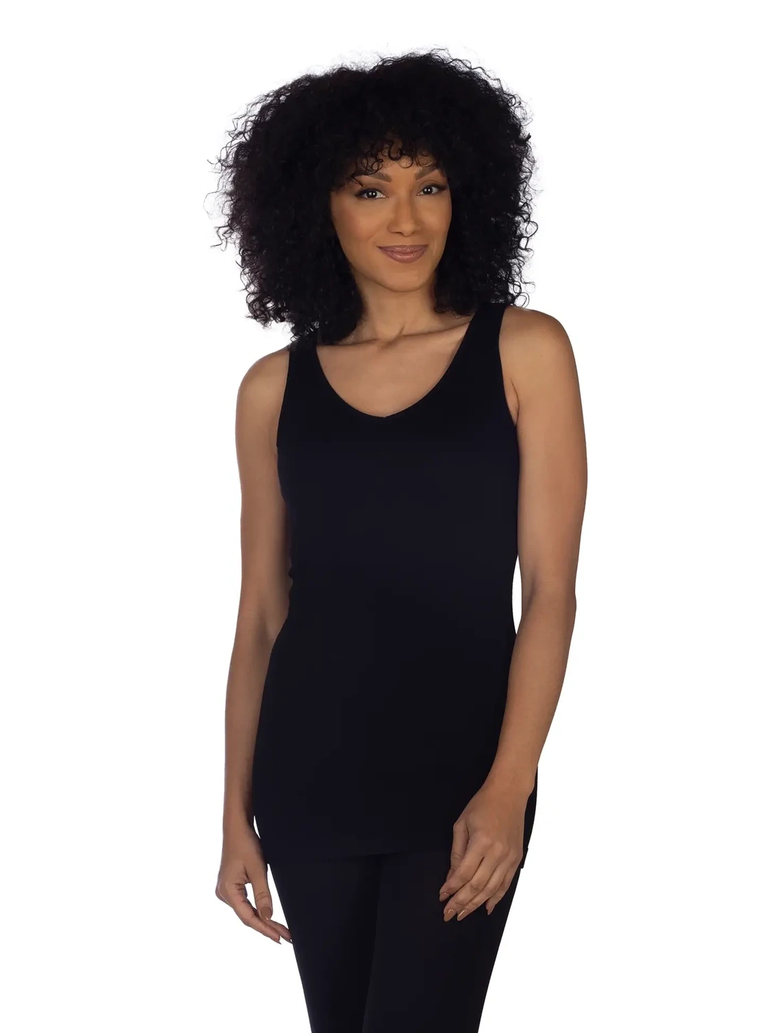 Soft V-Neck Black