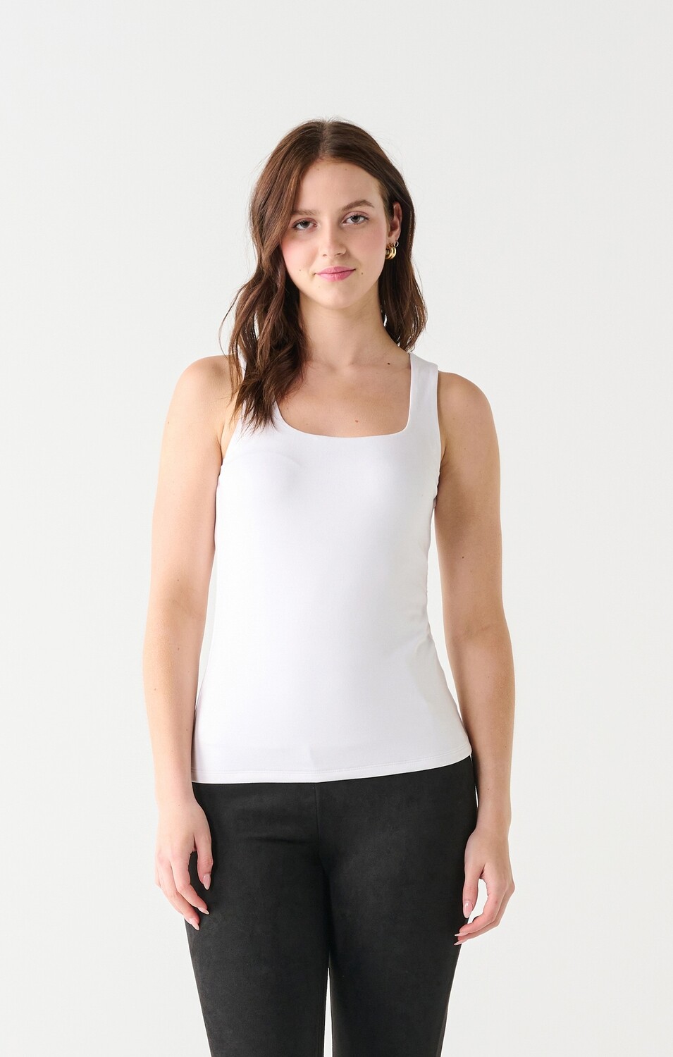 Square Tank White