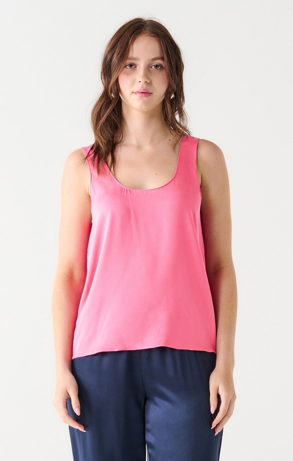 Scoop Neck Pink