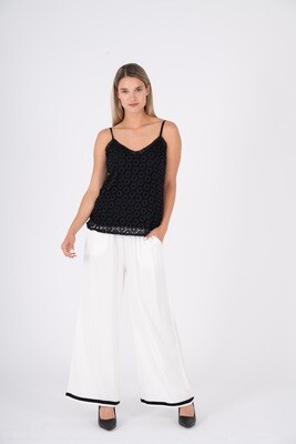 Black Woven Cami