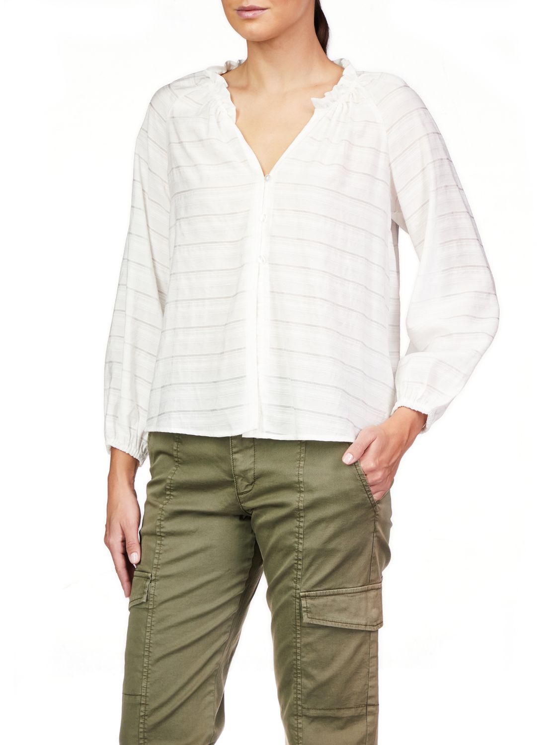 Ruffle White