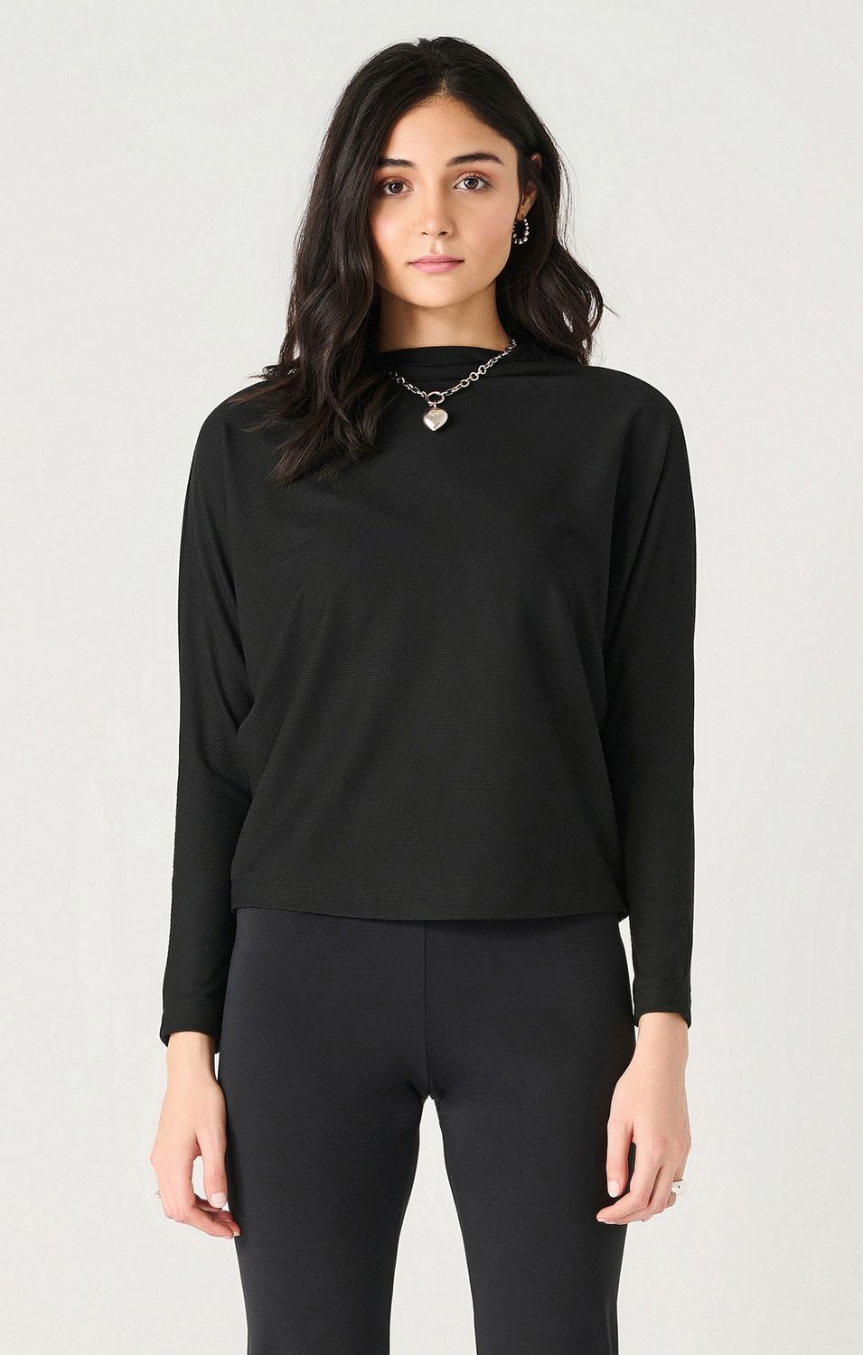 Ribbed Black