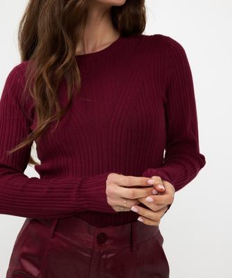 Rib Wine Red