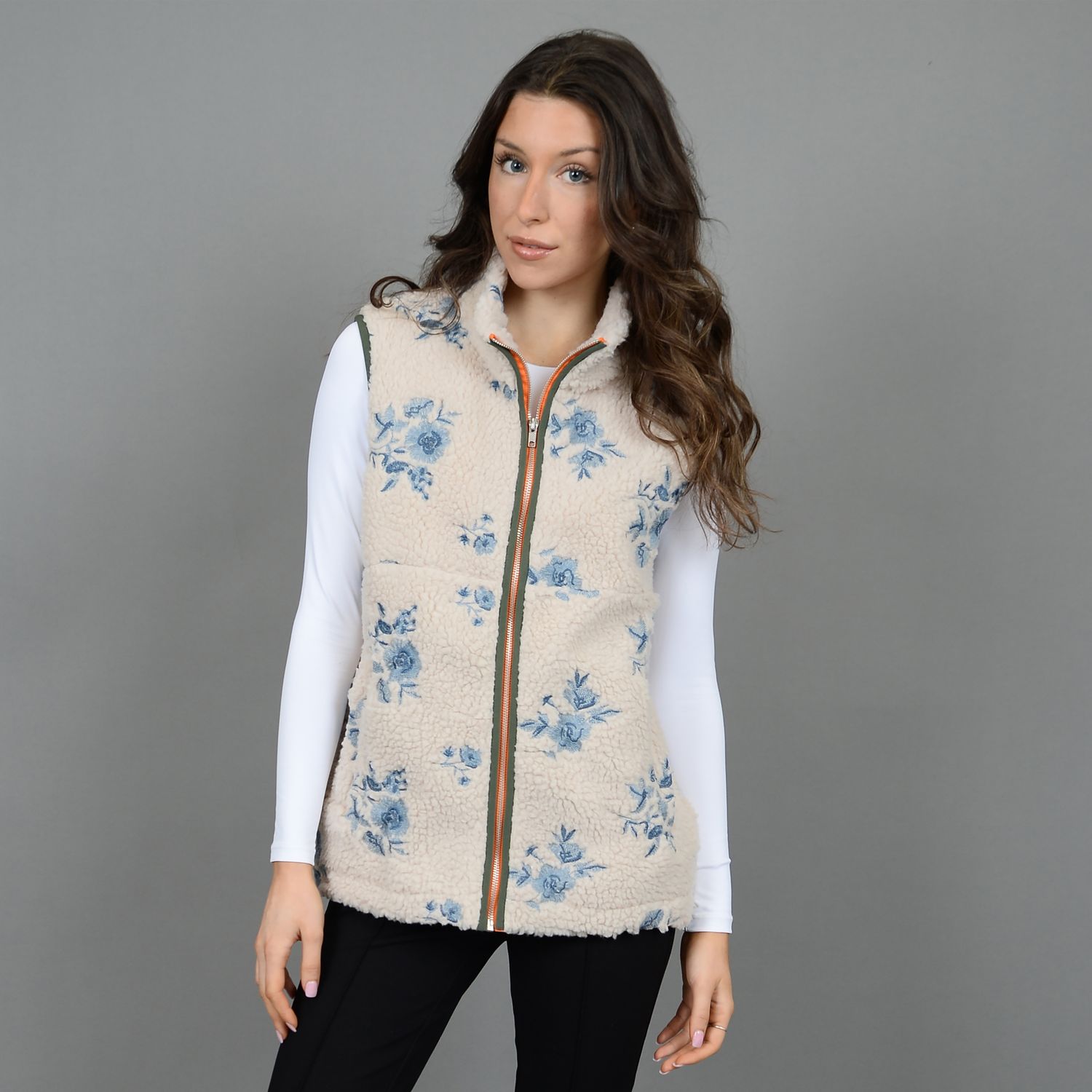 Ladies Cream Vest
