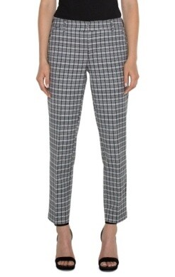 Black Plaid Pant