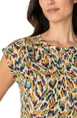 Green Boat Neck